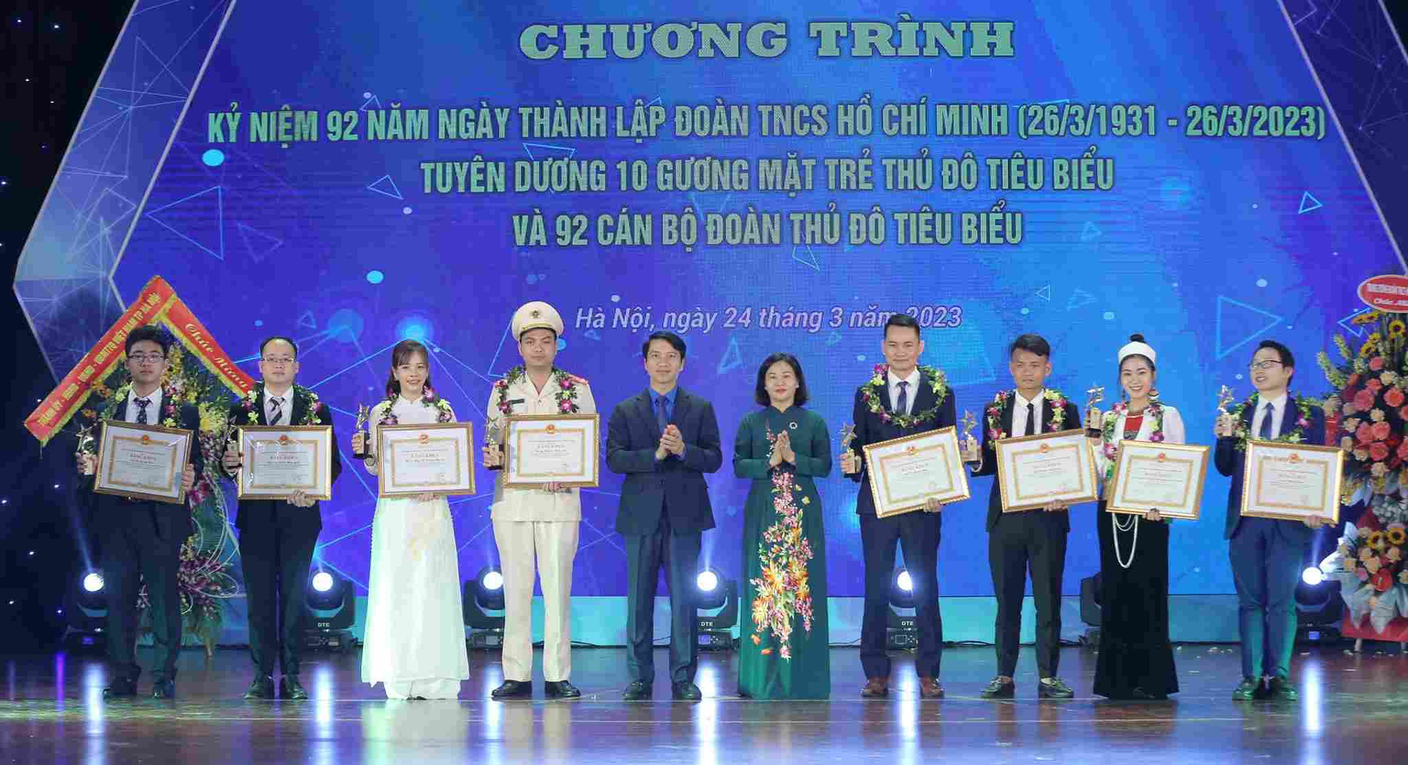 10 Outstanding Young Faces of Hanoi in 2022