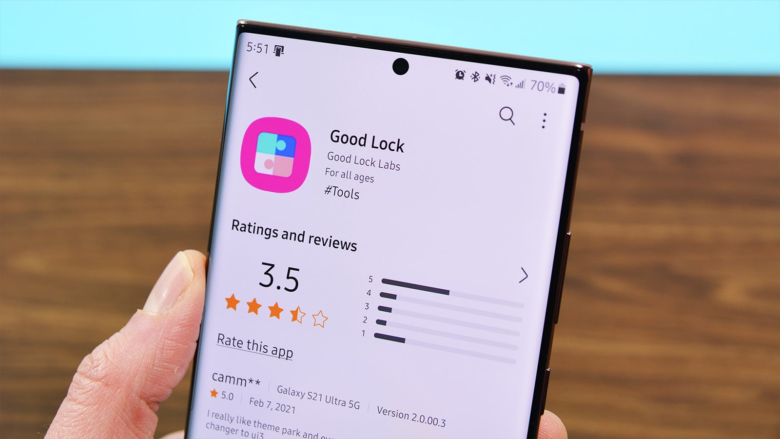 Ứng dụng tiện lợi Good Look trên Android